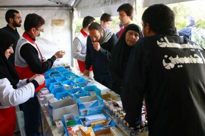 ارائه بیش از ۲۲۰۰۰ خدمت به زائران اربعین توسط هلال‌احمر گیلان در نجف اشرف