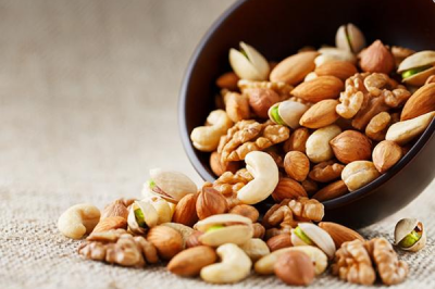 درمان افسردگی با مصرف آجیل