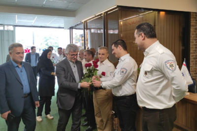 تقدیر از مدافعان خط مقدم سلامت گیلان